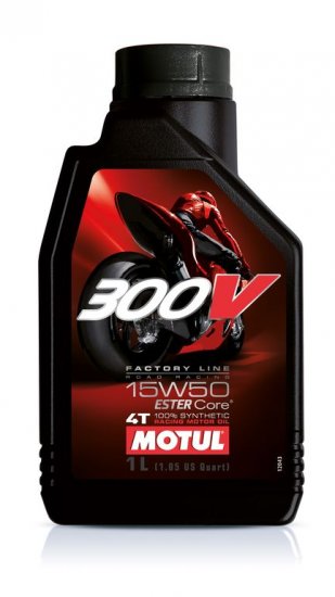 Motul 300V 15w50 motorolie 1L - Factory line - Klik op de afbeelding om het venster te sluiten